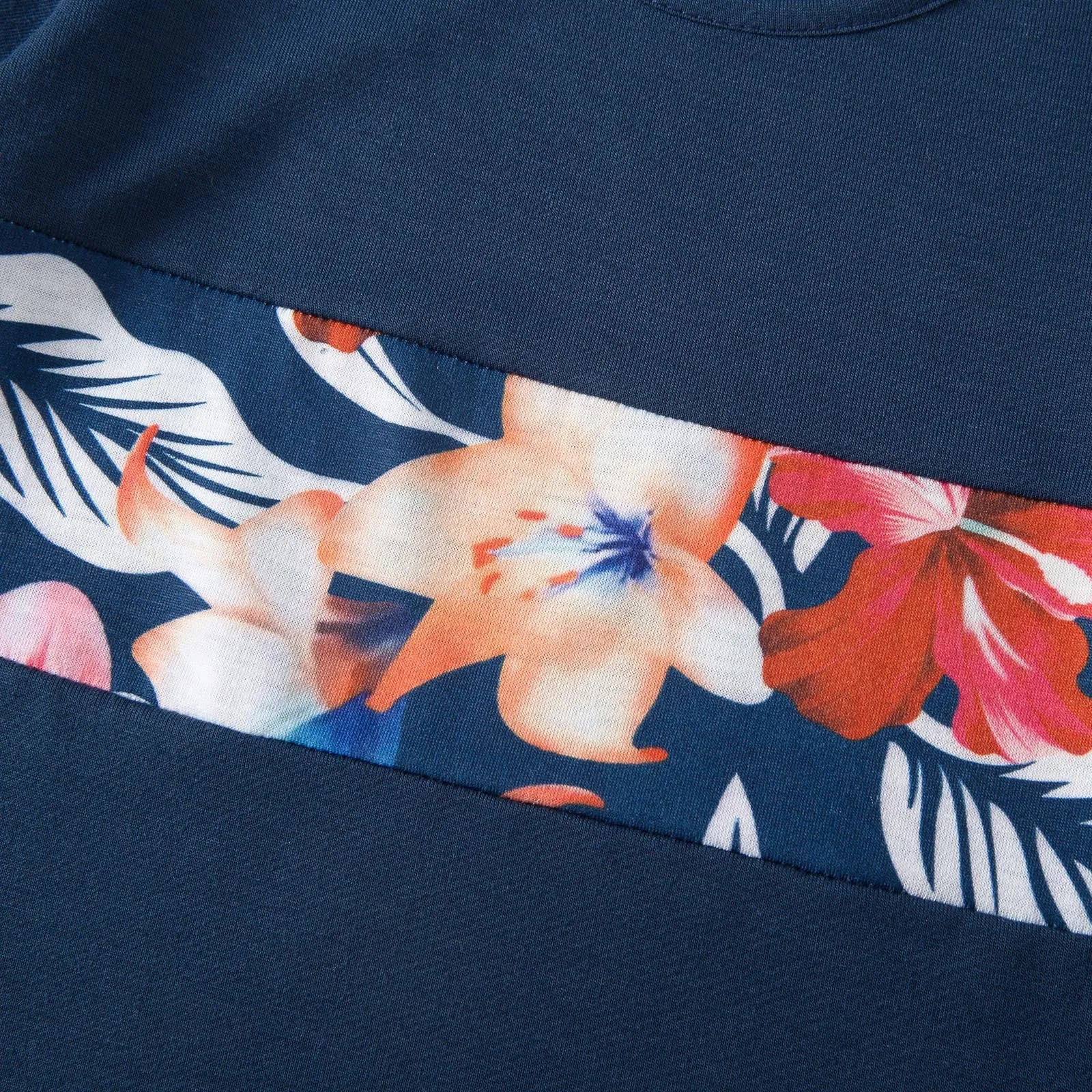 Family Matching Floral Print Dresses & T-shirts Sets