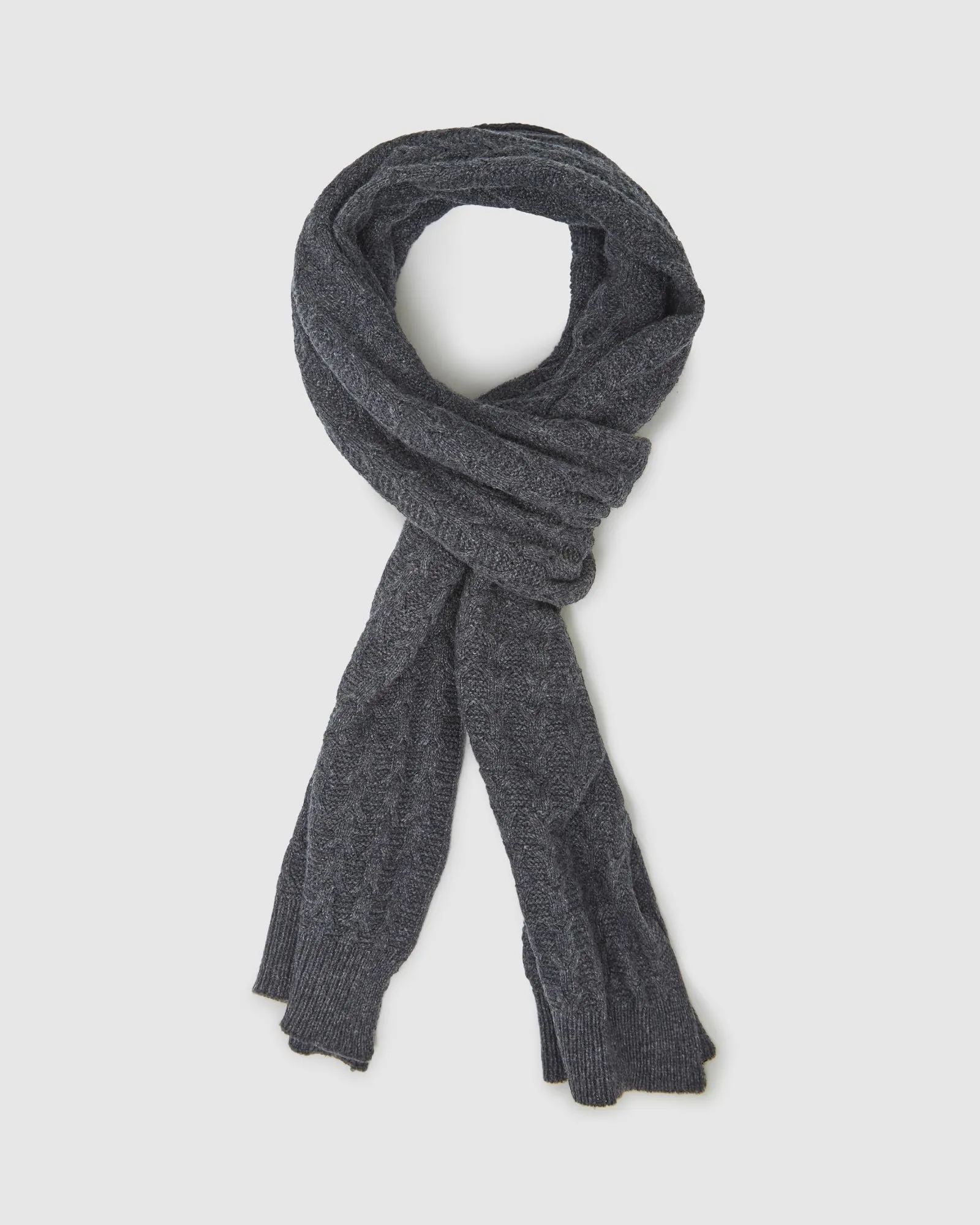 Felix Cable Knit Scarf