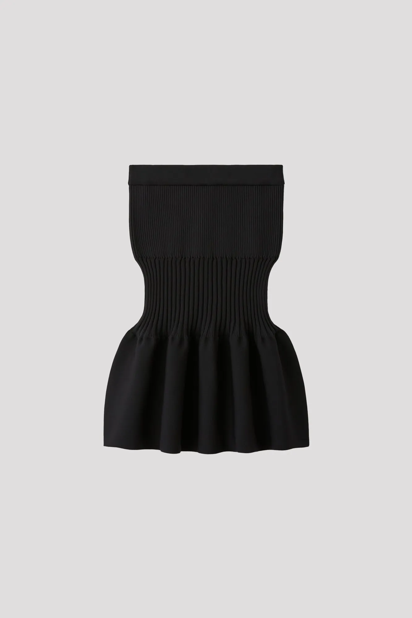 FLUTED MERMAID MIDI SKIRT