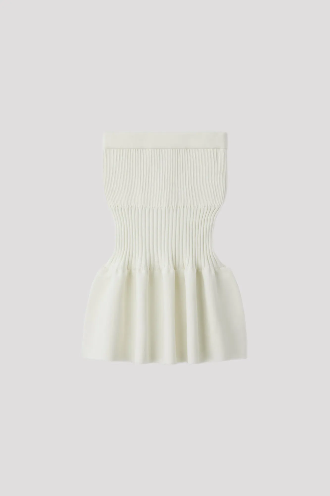 FLUTED MERMAID MIDI SKIRT