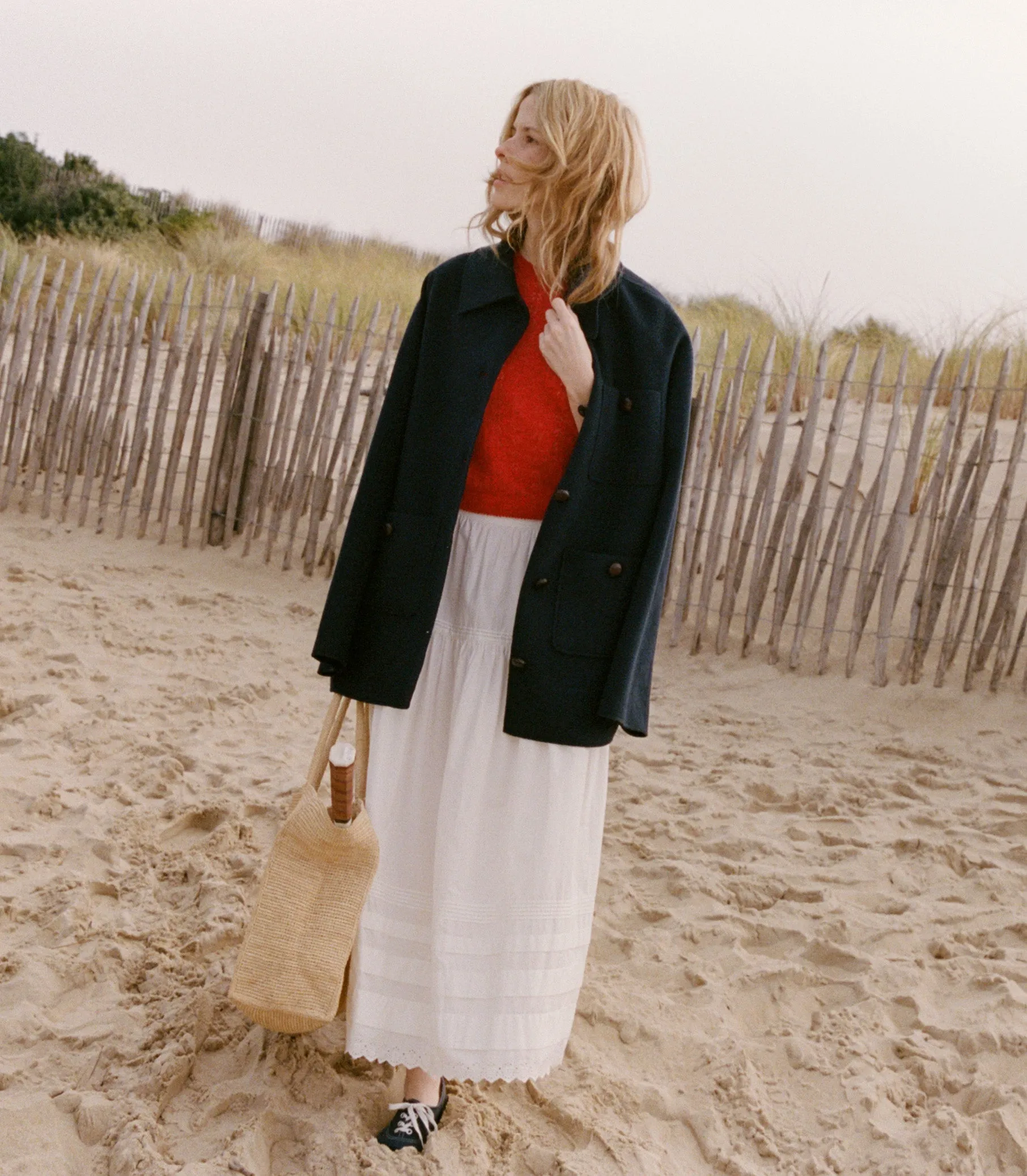 GERMAIN COAT -- NAVY