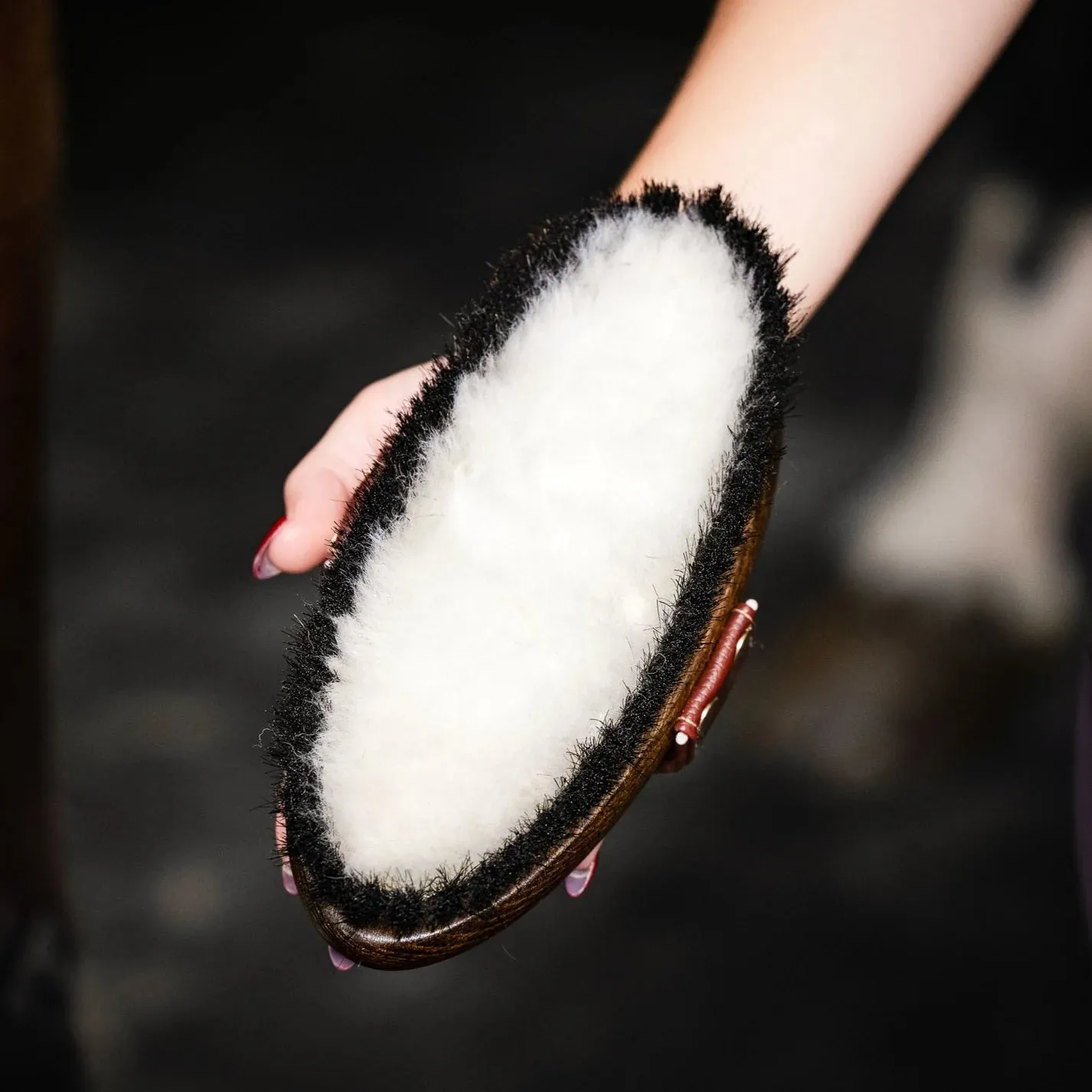 Hairy Pony Wool Brush