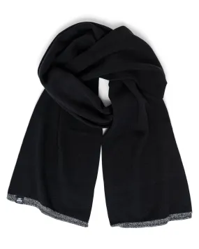 Herschel Unisex Classic Stripe Scarf-Black, Light Grey