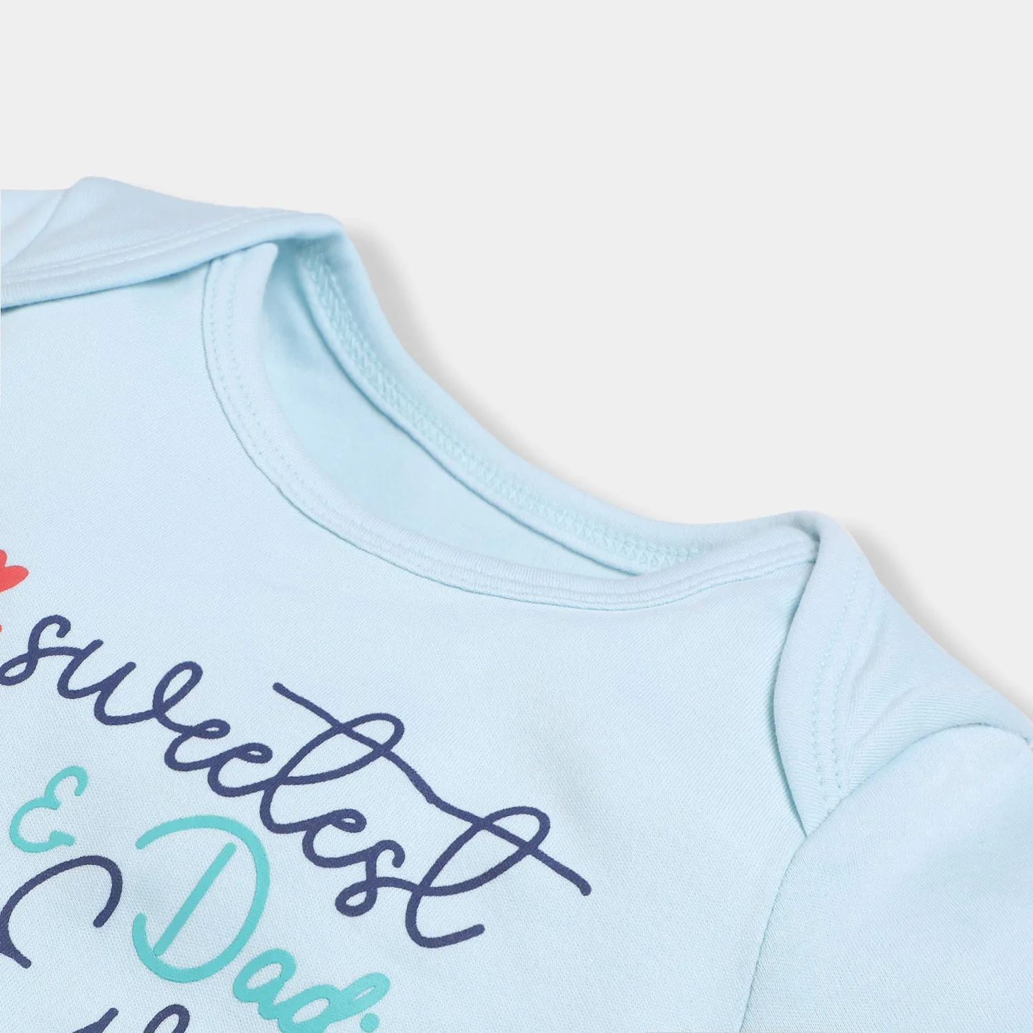 Infant Cotton Romper Sweetest Dada & Dadi-Qulet Tide
