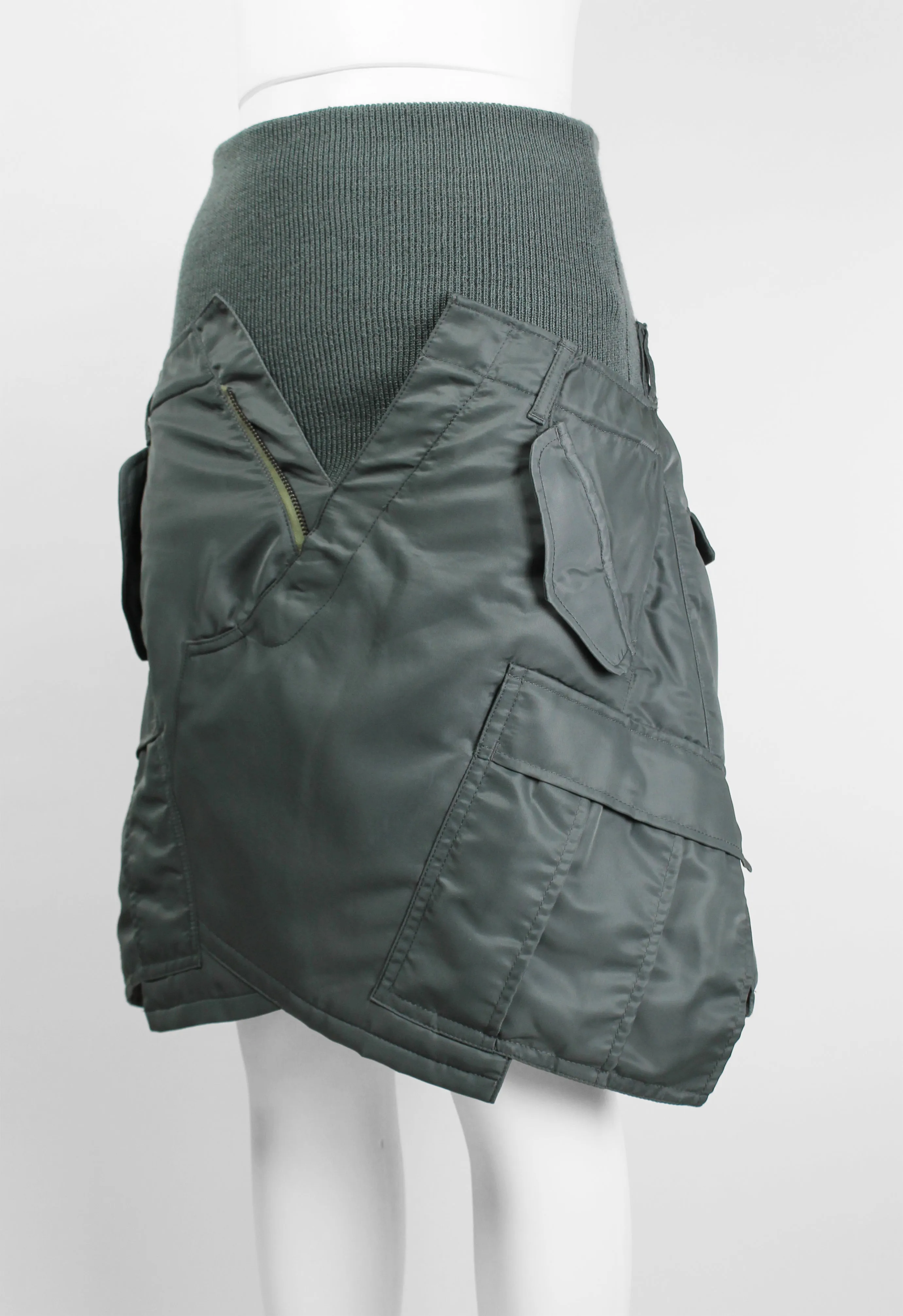 JUNYA WATANABE FW 2018 RECONSTRUCTED BOMBER JACKET SKIRT