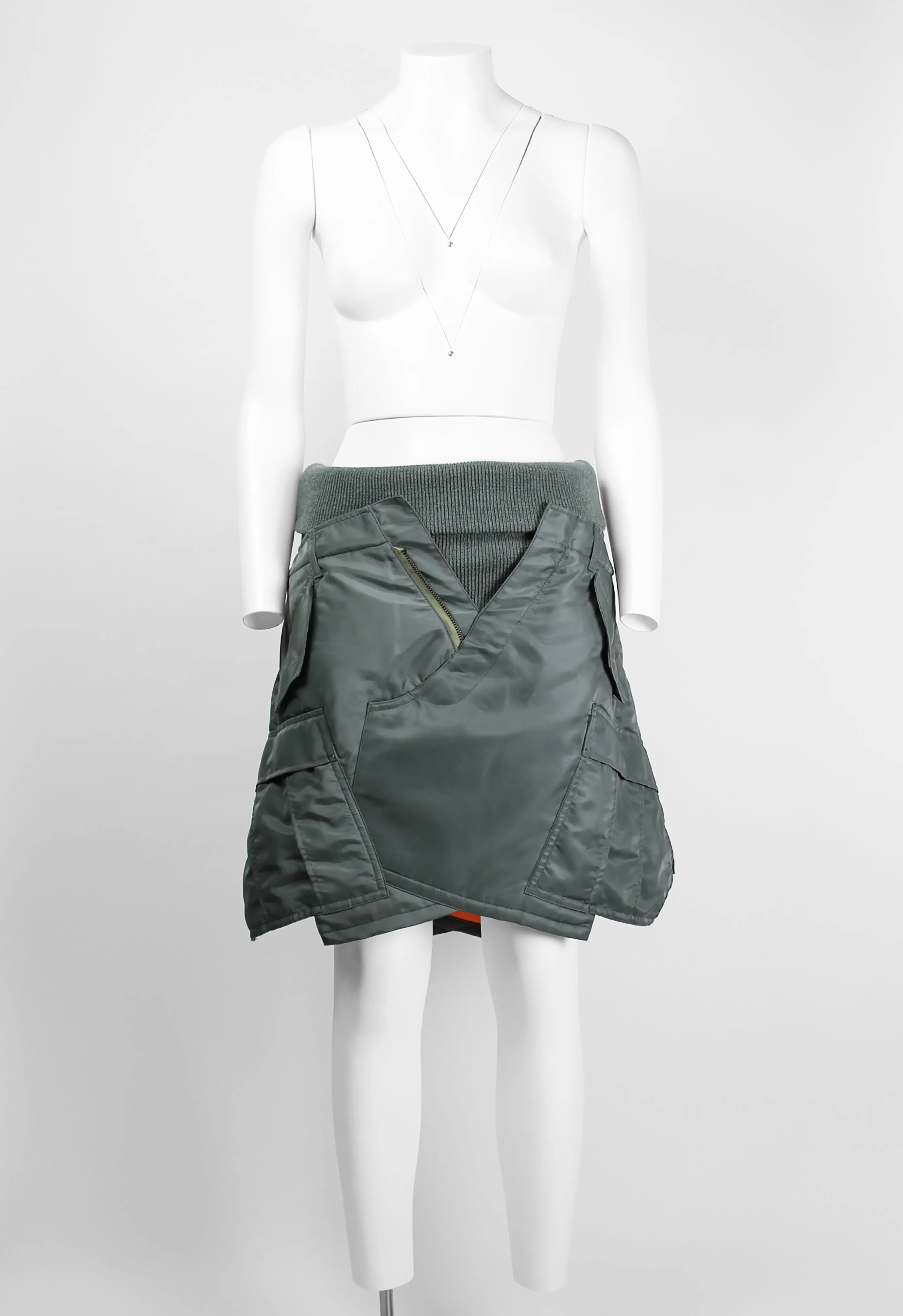 JUNYA WATANABE FW 2018 RECONSTRUCTED BOMBER JACKET SKIRT