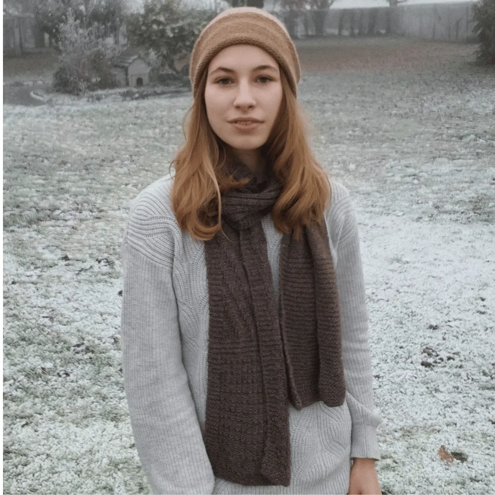 Knit Kit - Beginners Sampler Scarf