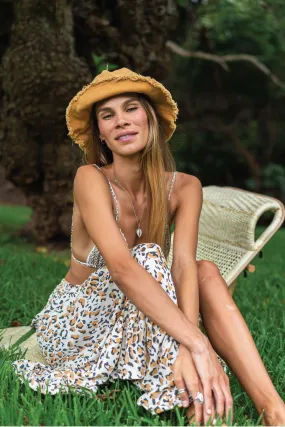 Leopard Maxi Skirt