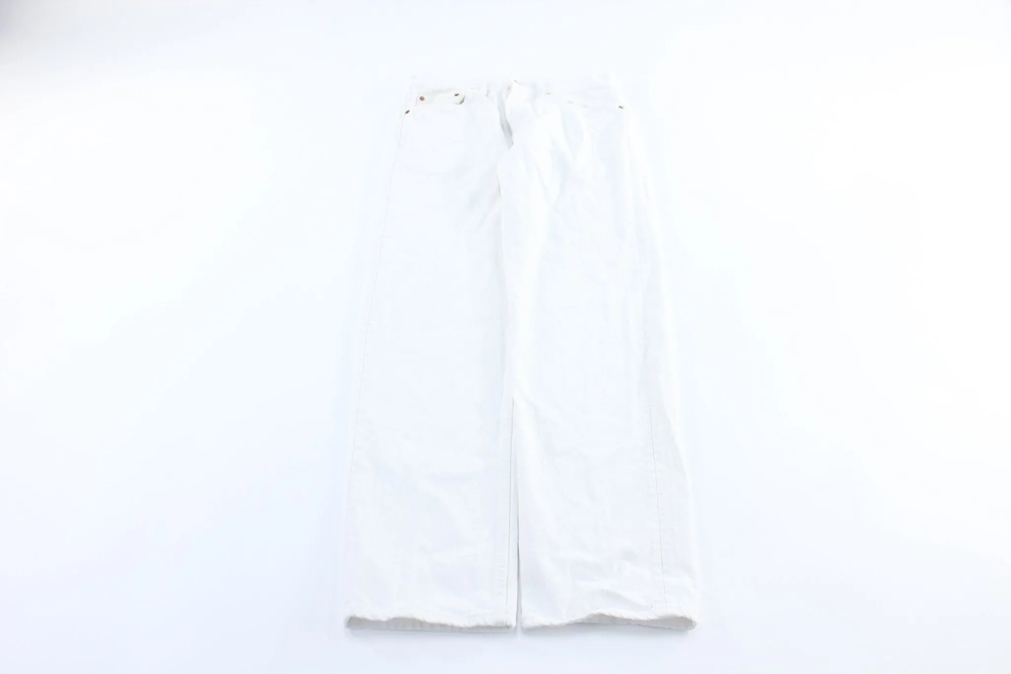 Levi's 501 White Denim Jeans