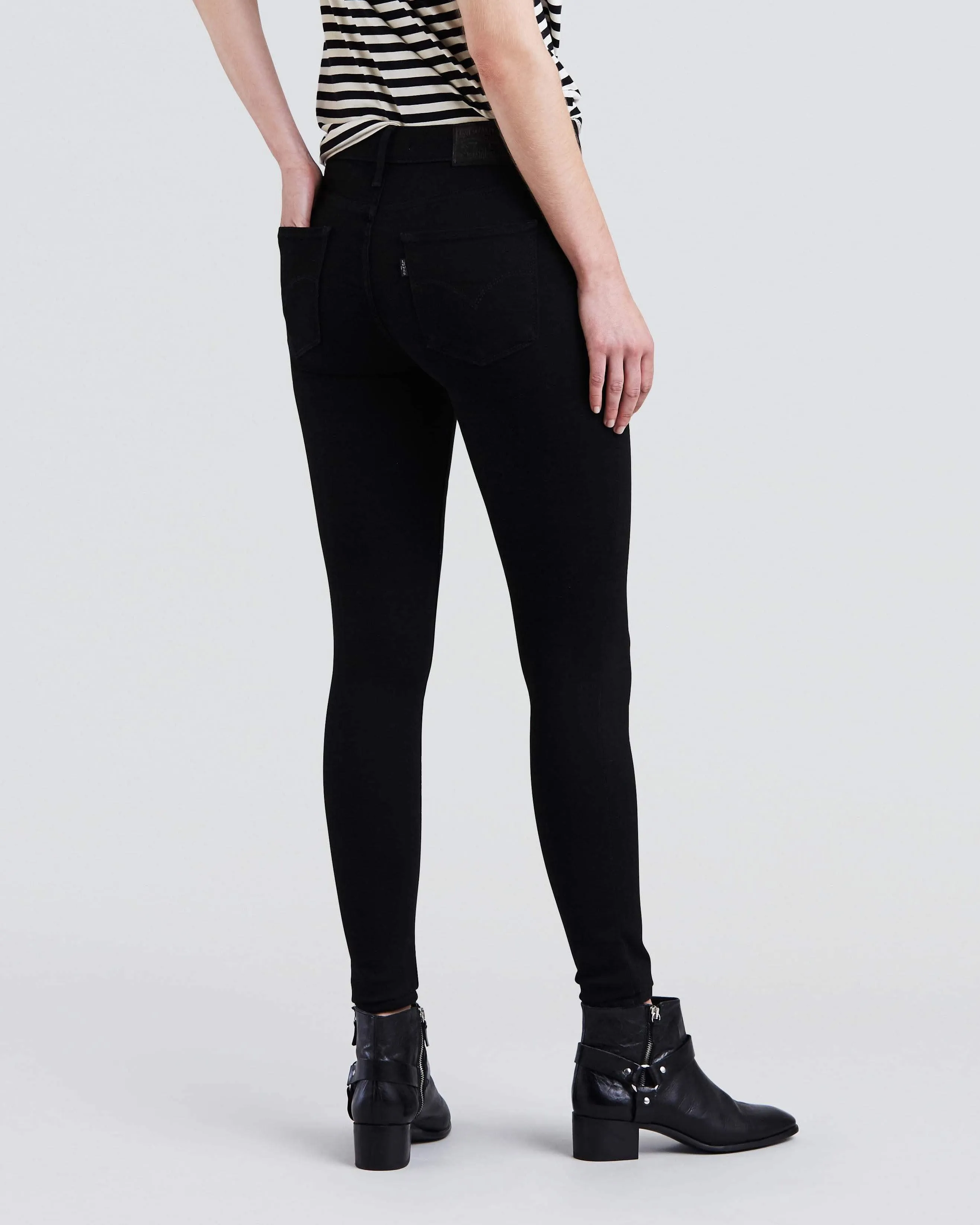 Levi's® Womens 720 High Rise Super Skinny Jeans - Black Celestial