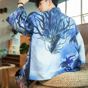 Lightweight kimono 'Kaito Edition'