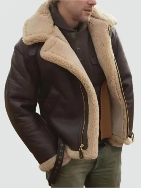 Lino - Vintage Vegan Leather Bomber Jacket