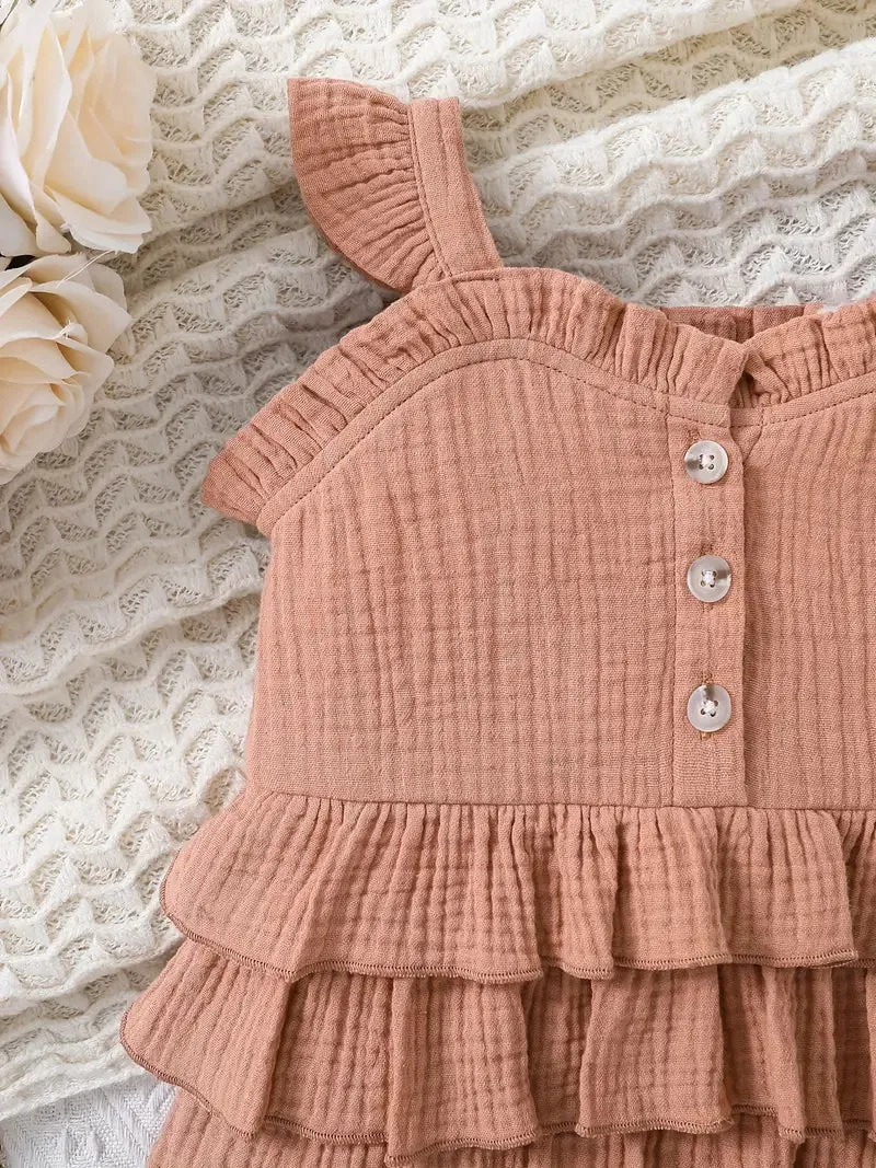 Lizzie Ruffle Romper