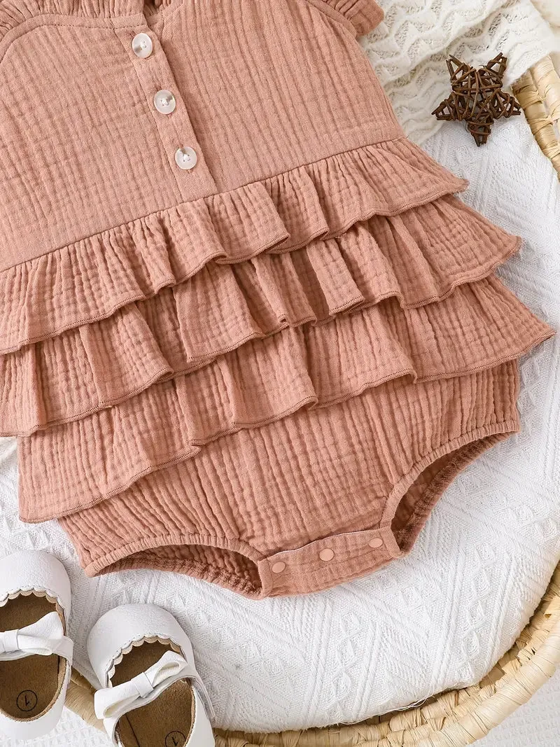 Lizzie Ruffle Romper