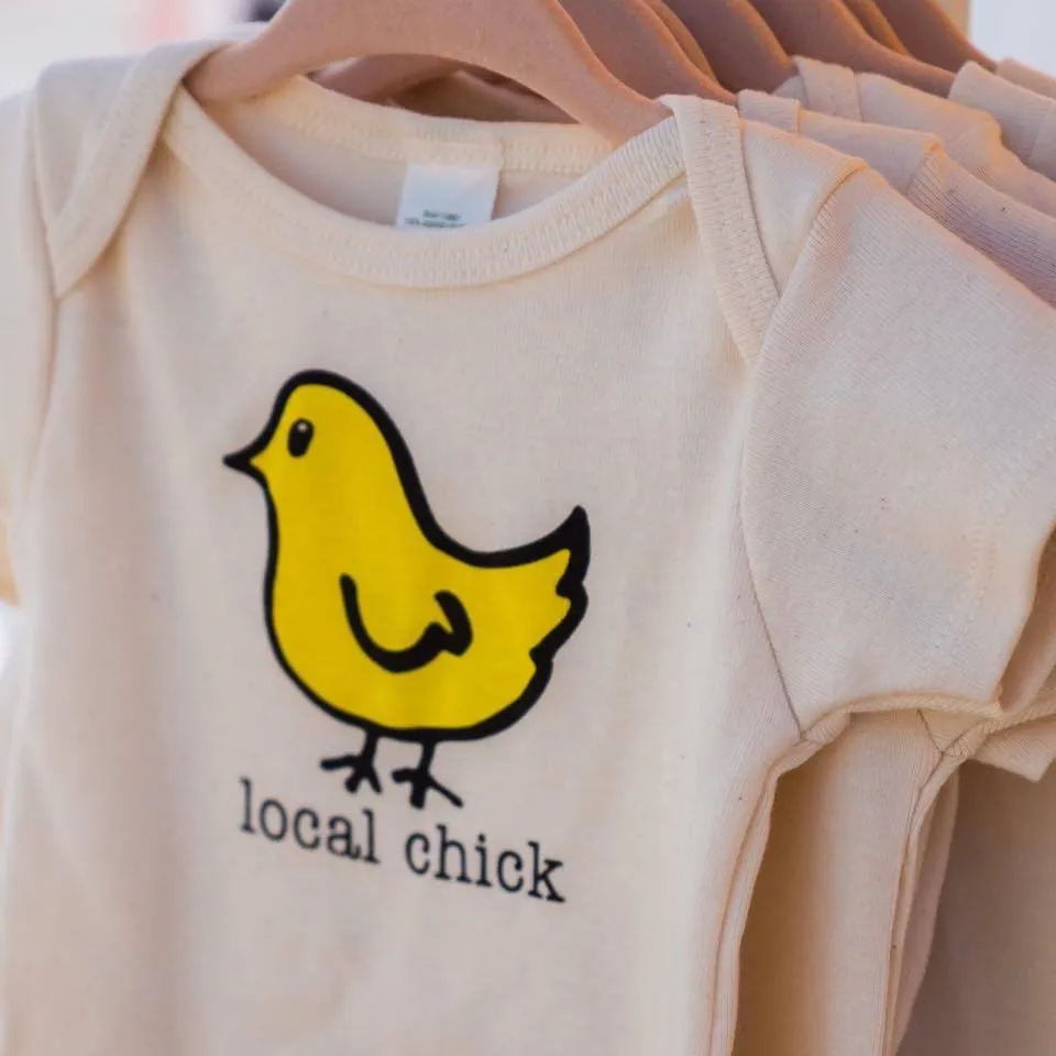 Local Chick Short Sleeve Romper
