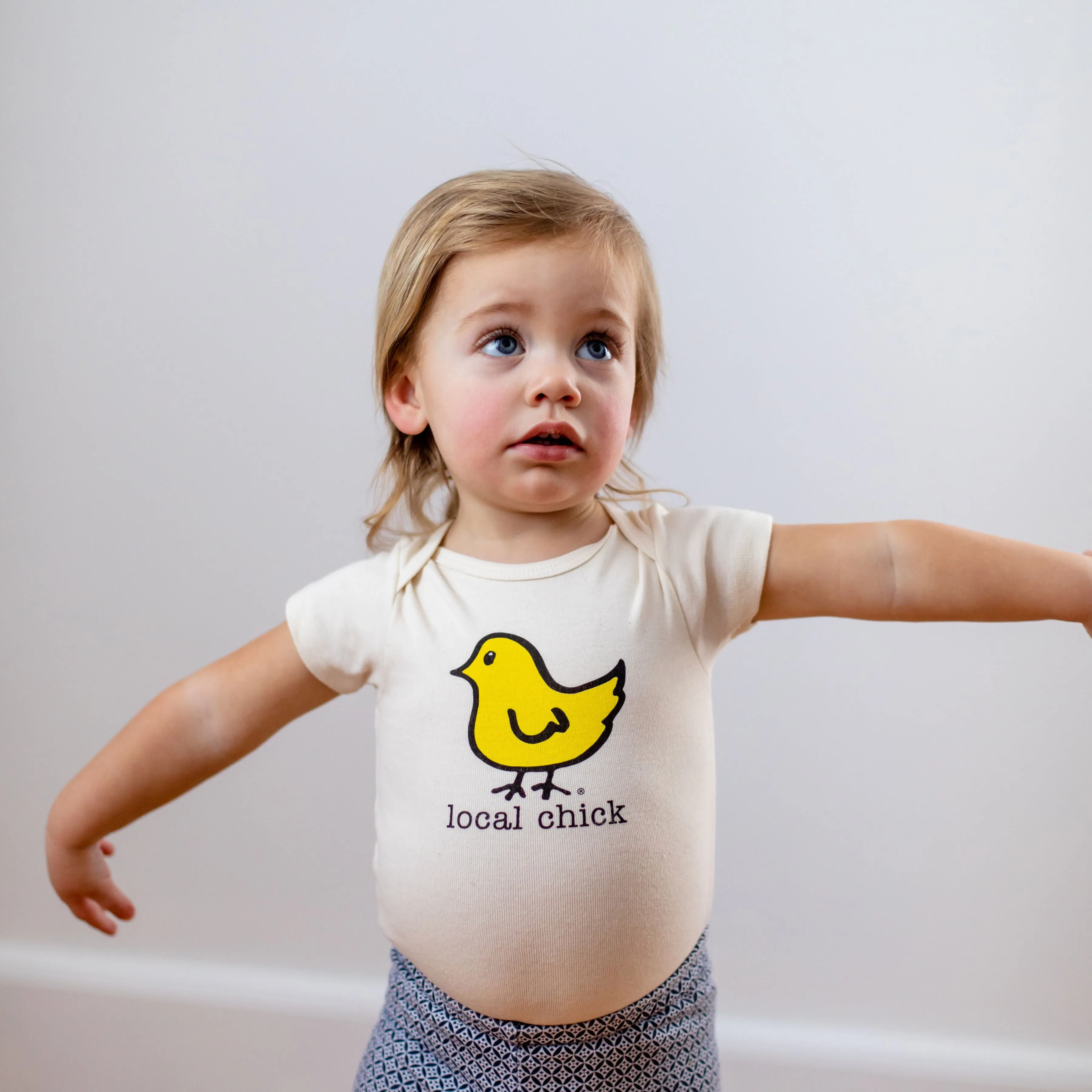 Local Chick Short Sleeve Romper