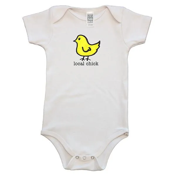 Local Chick Short Sleeve Romper