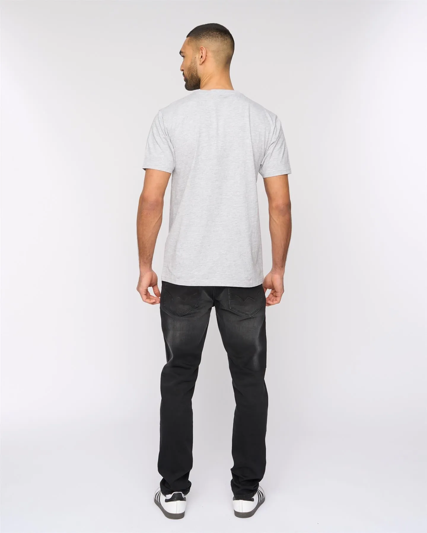 Macklin T-Shirt Light Grey Marl