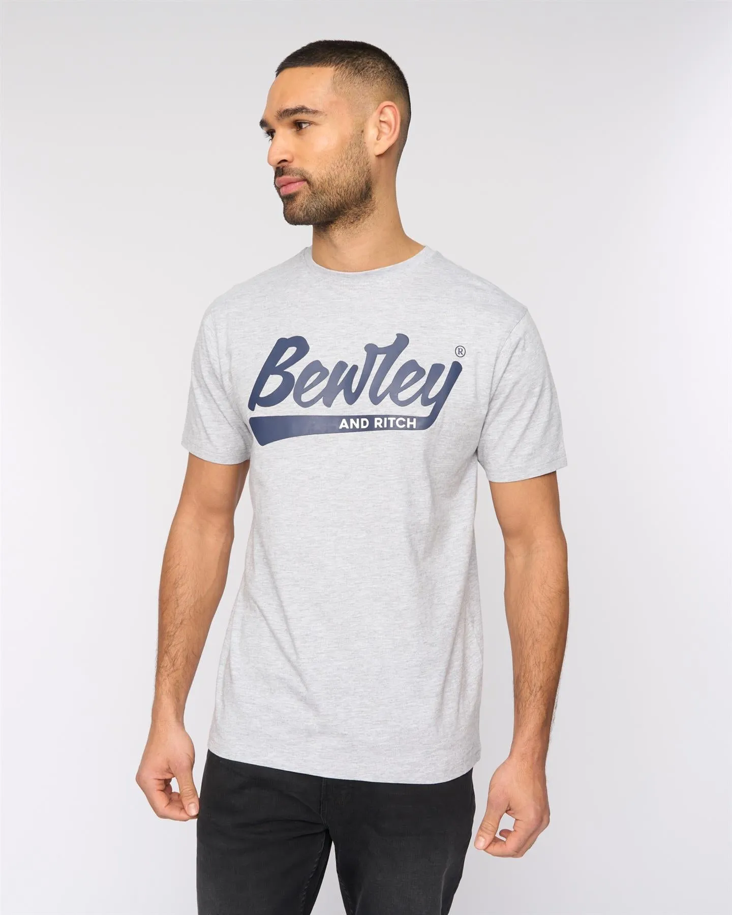 Macklin T-Shirt Light Grey Marl