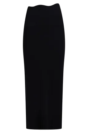 Maparadita Column Skirt | Black
