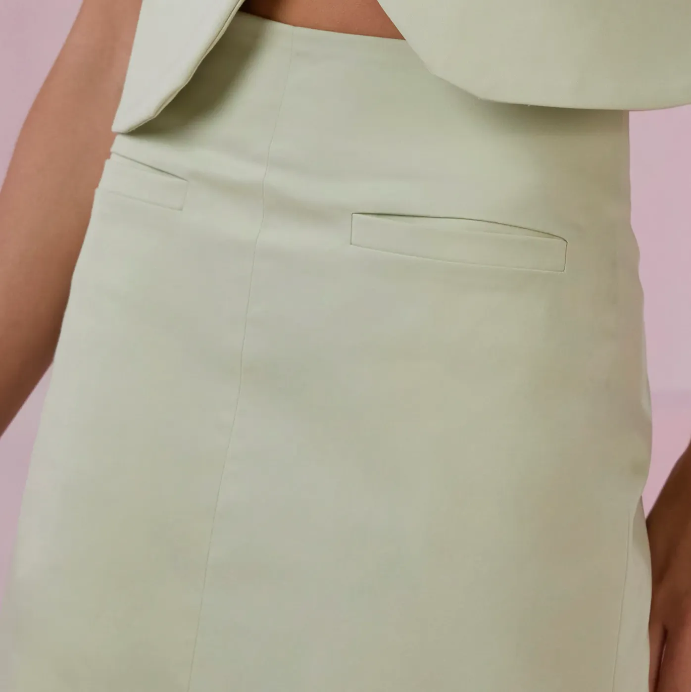 Maxi Skirt Front Pockets