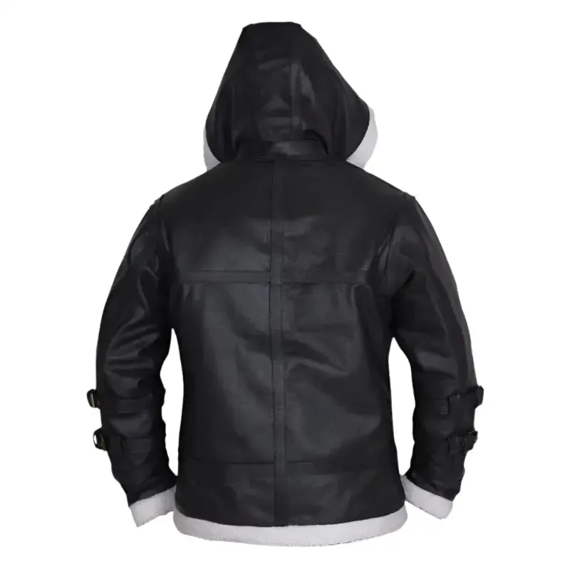 Men's B3 Bomber Shearling Hoodie Jacket Classic & Cozy