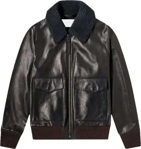 Men’s Bomber Leather Jacket