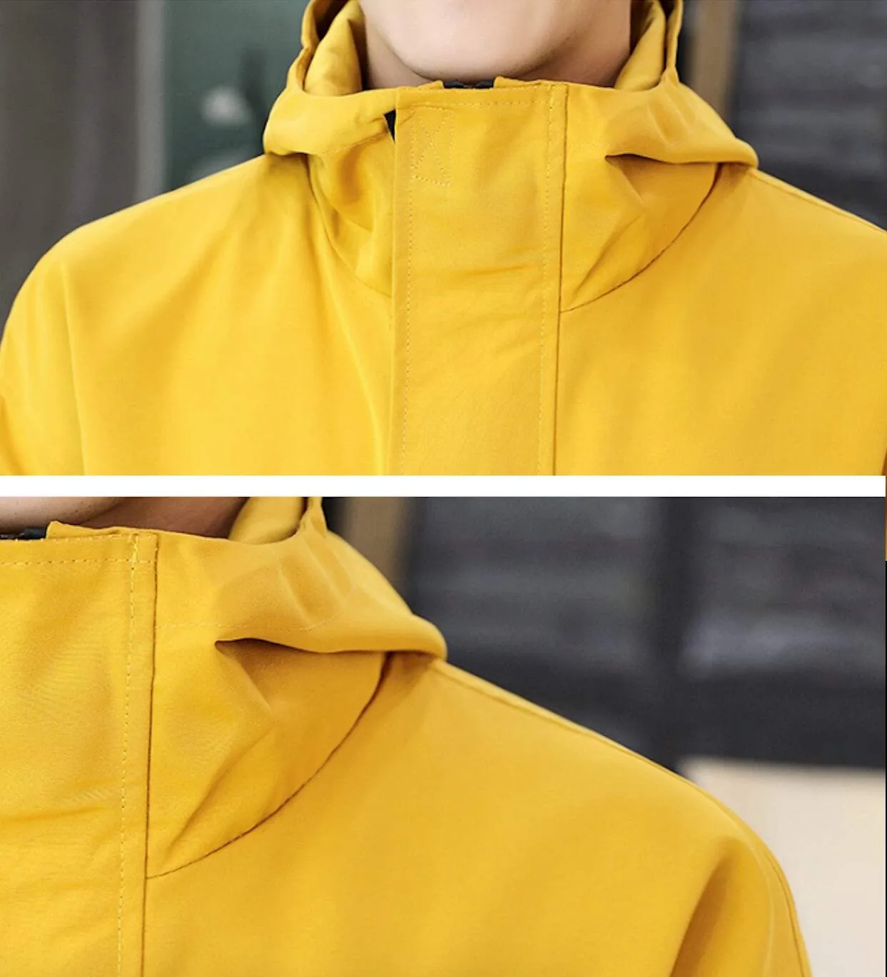Mens Hooded Wind Jacket