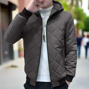 Mens Quilted Jacket with Warm Lining