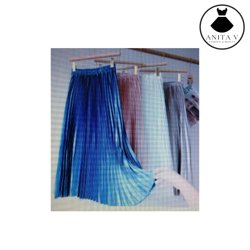 New metallic pleated skirt, size 6/8, Olive in stock, PRE-ORDER others