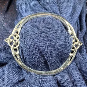 Noelle Celtic Knot Scarf Ring