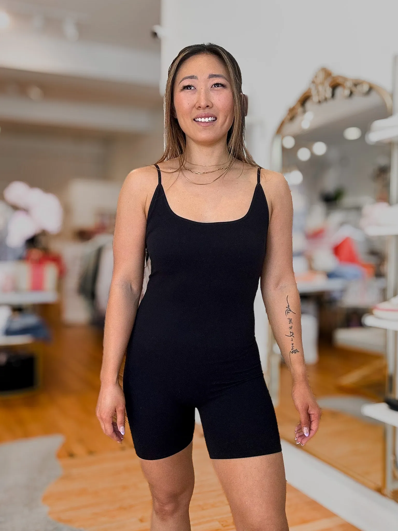 One To Watch Romper - Black