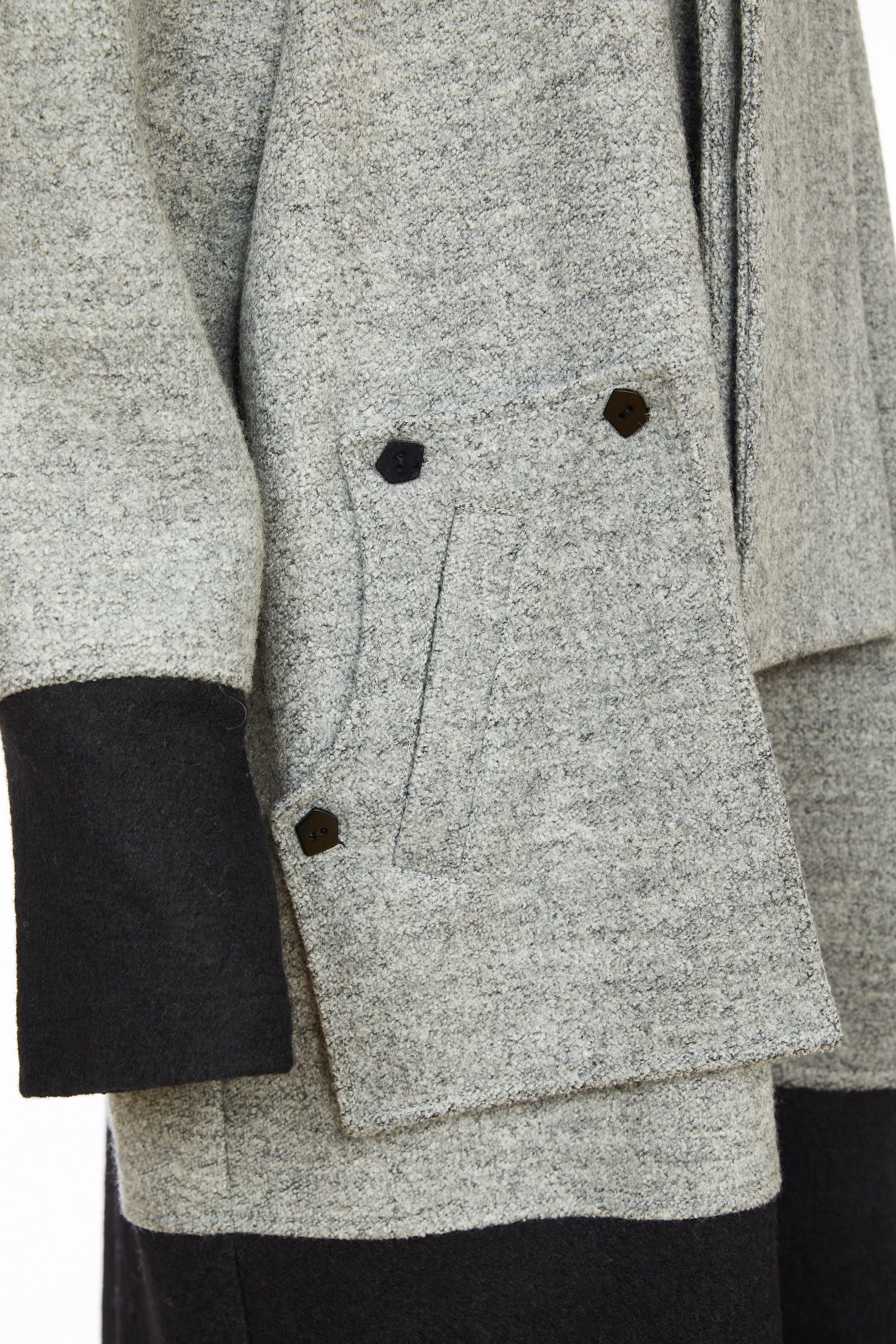 ORA Boiled Wool Coat