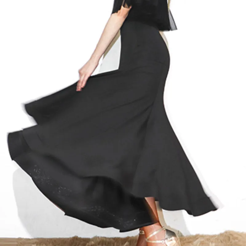 Patchwork Long Ballroom Skirt