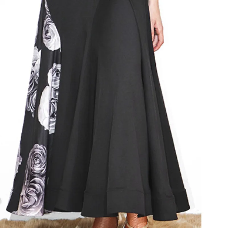 Patchwork Long Ballroom Skirt