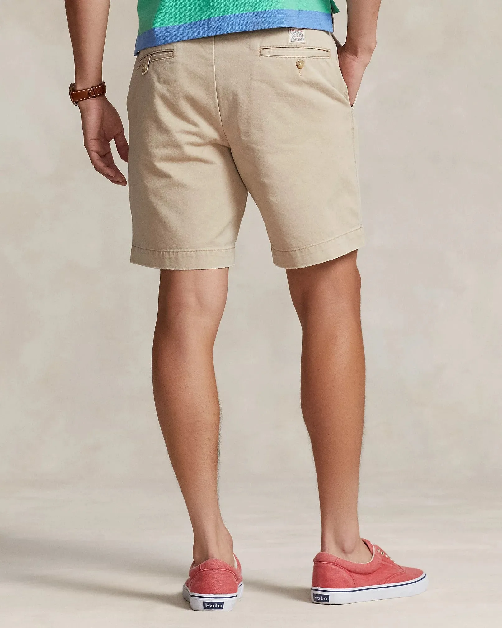 Polo Ralph Lauren Mens Relaxed fit Chinos Shorts 38 / 8 Beige Solid