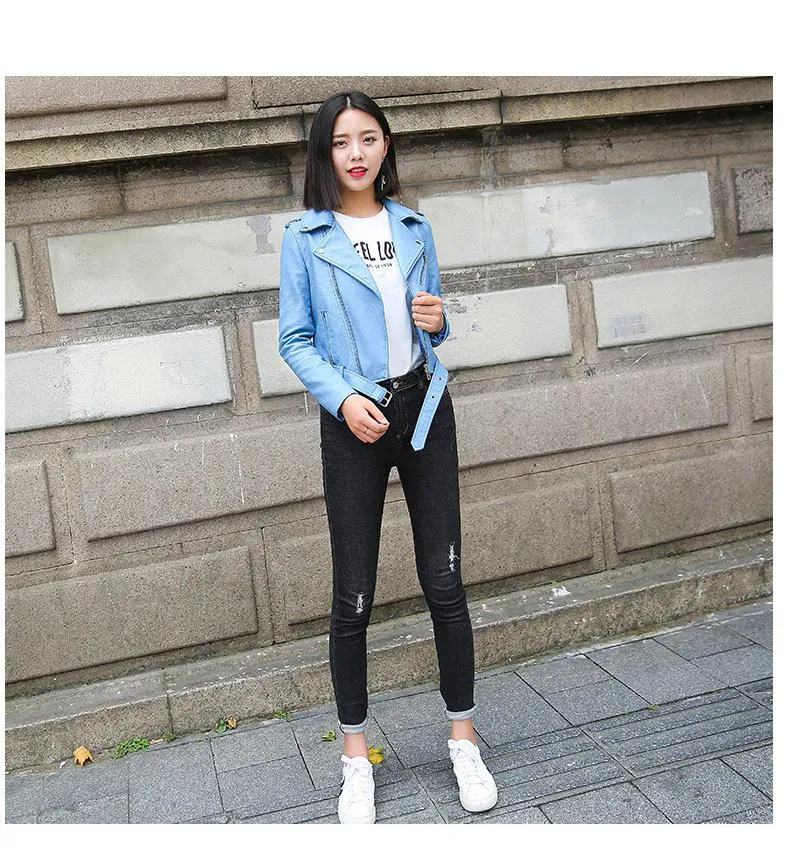 PU Leather Soft Jacket