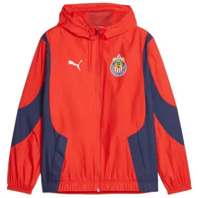 Puma Chivas Pre Match Woven Jacket 23/24 (Puma Red/Puma Navy)