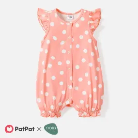 "Polka Dot Sweetie" Baby's Romper