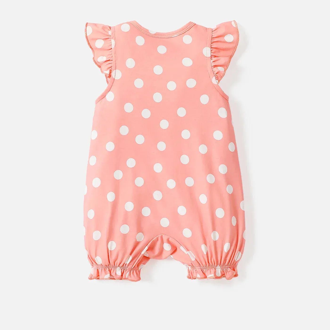 "Polka Dot Sweetie" Baby's Romper