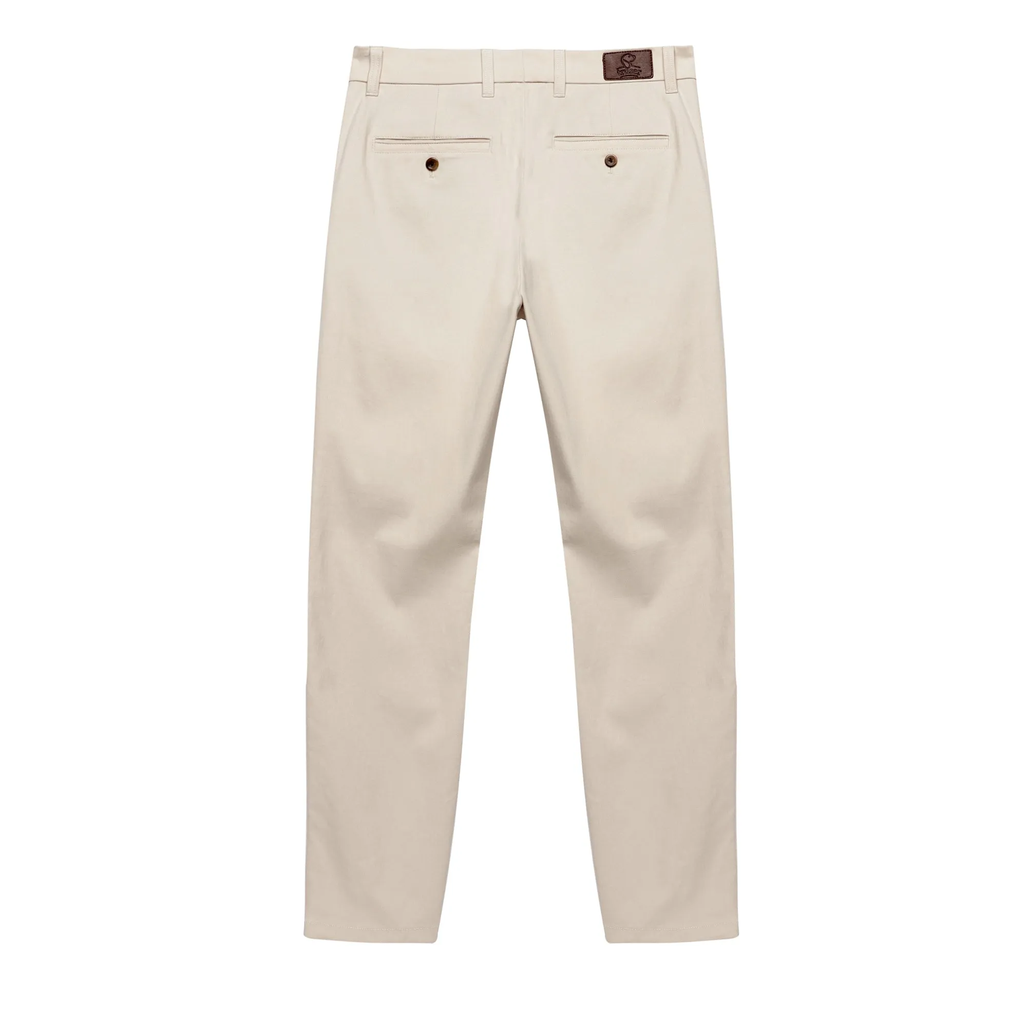 Regular Fit Luxe Chinos - French Oak