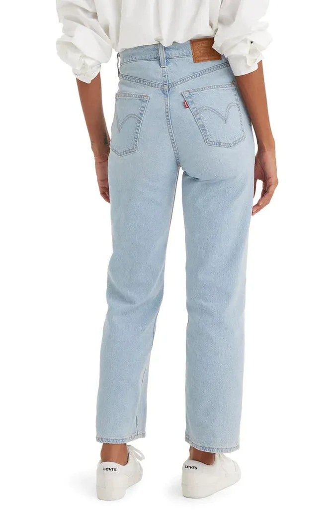 Ribcage Straight Ankle - Cool Blue Popsicle - Levi's