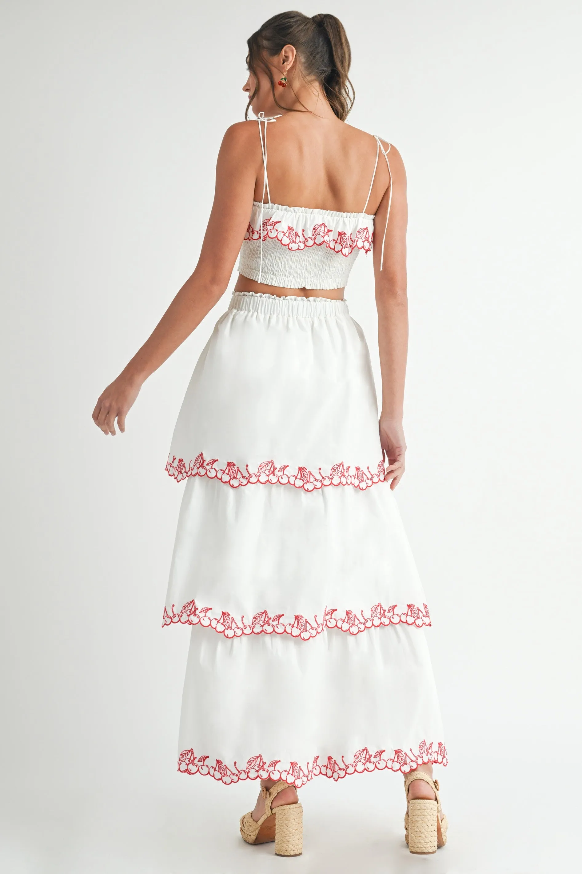 Riley Tiered Maxi Skirt