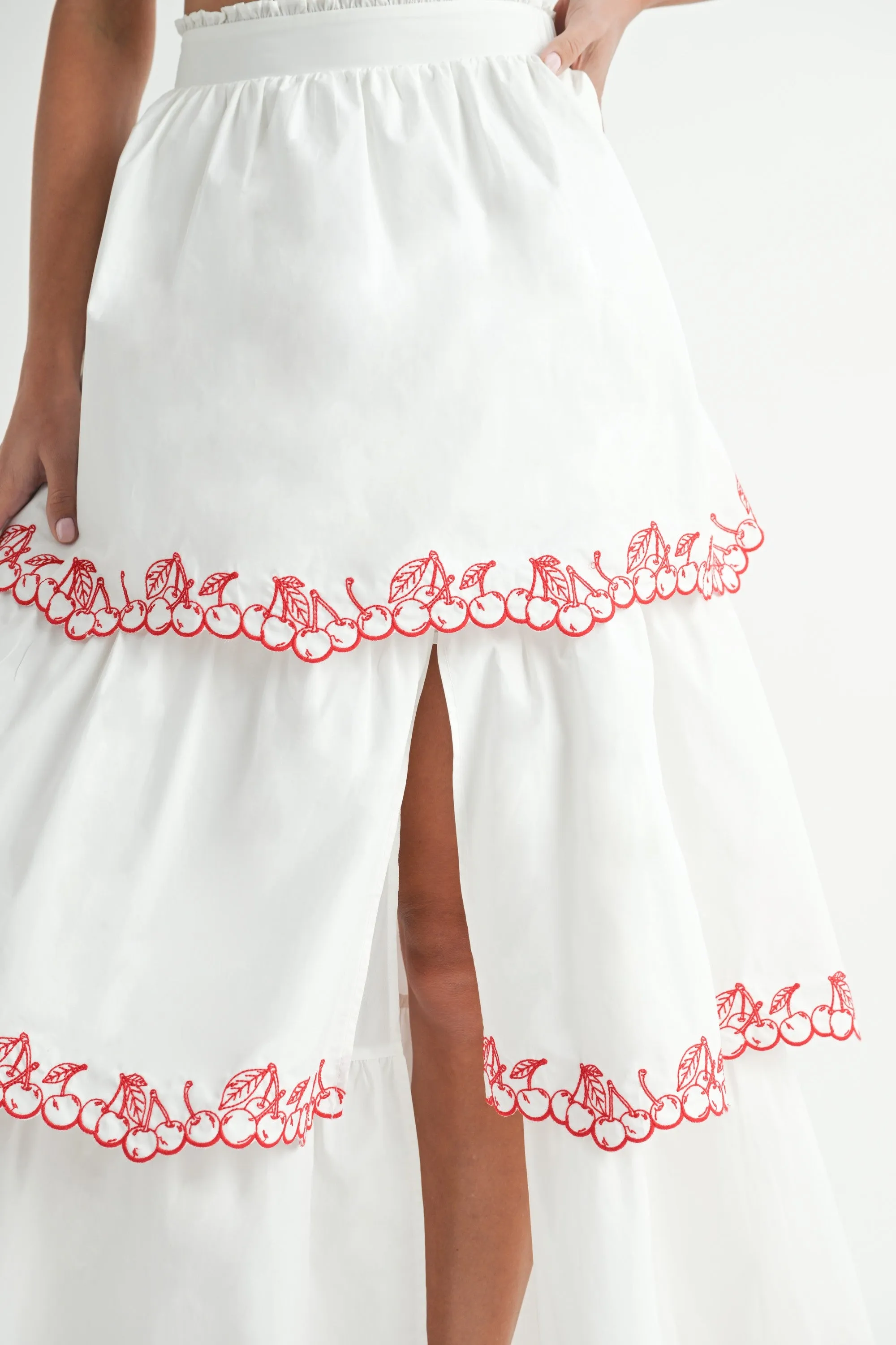 Riley Tiered Maxi Skirt