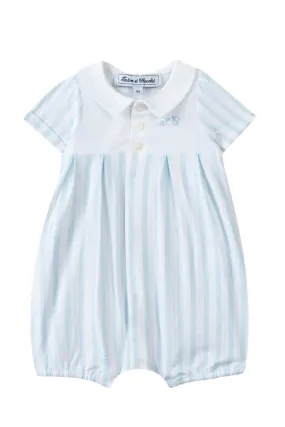 Romper suit - Sky blue Garda cotton