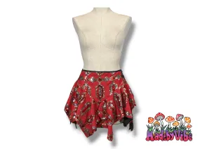 Royal Ruby Lined Fairy Skirt - Made to Order