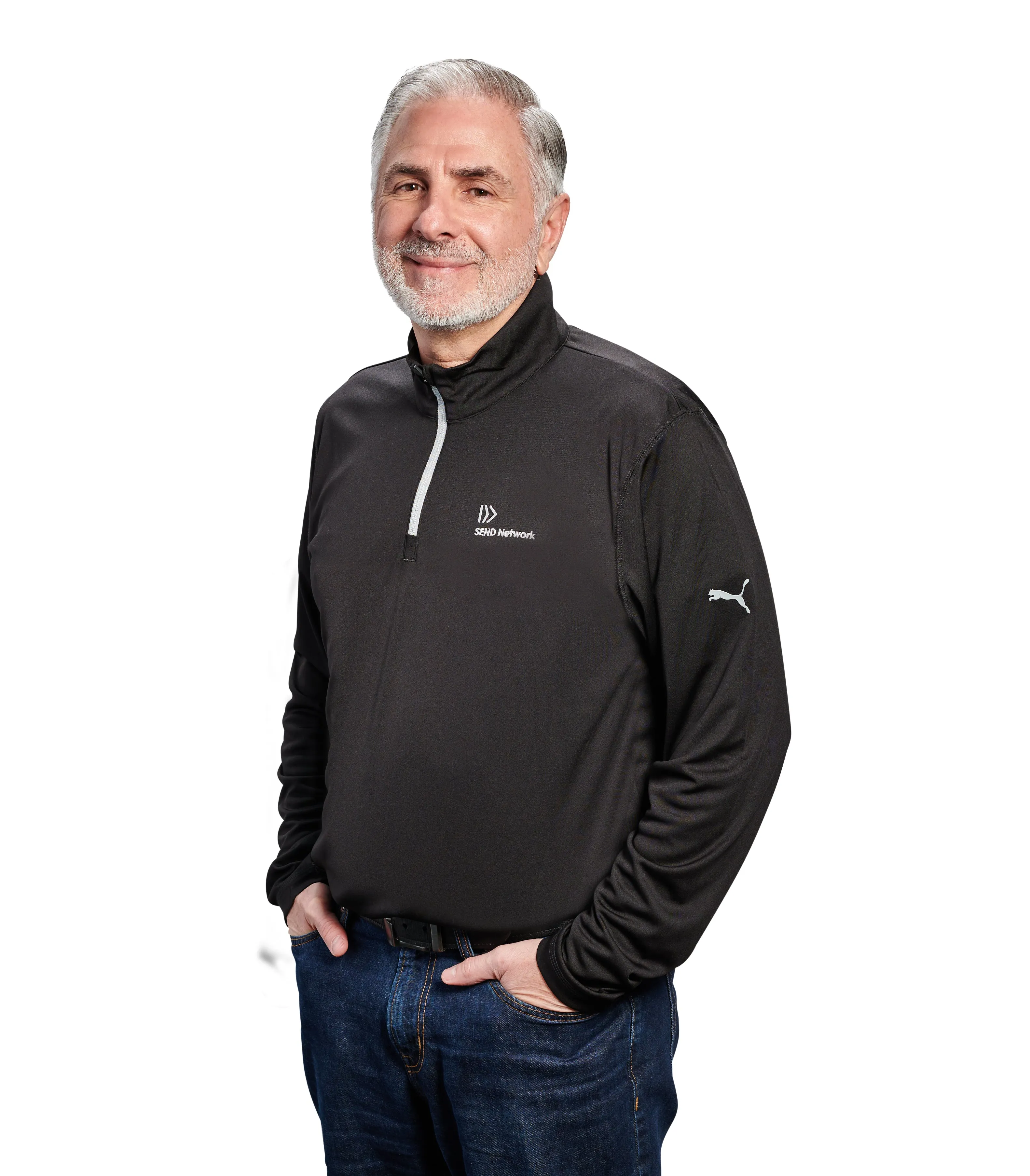 Send Network Puma 1/4 Zip Pullover