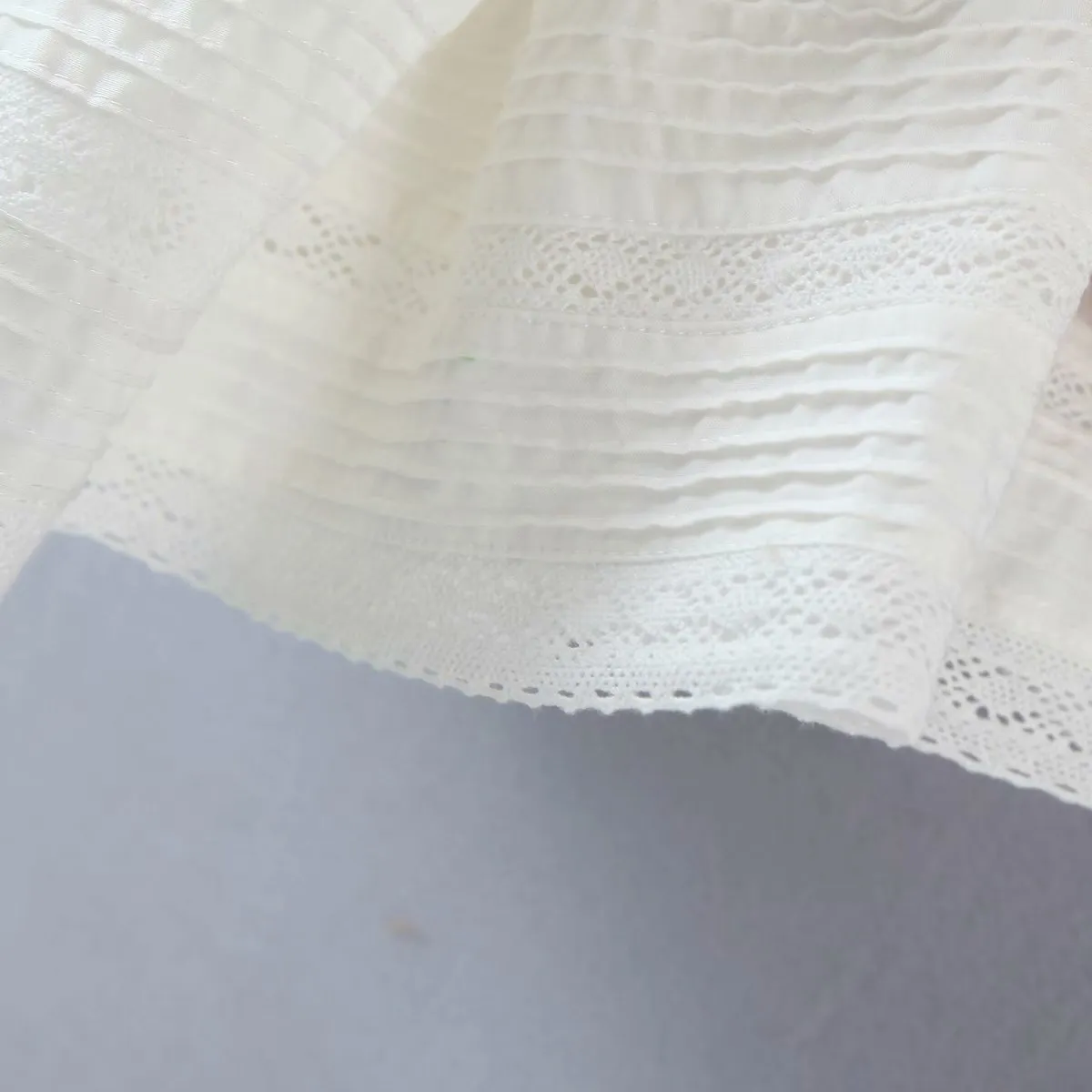 Sheer White Mini Dress