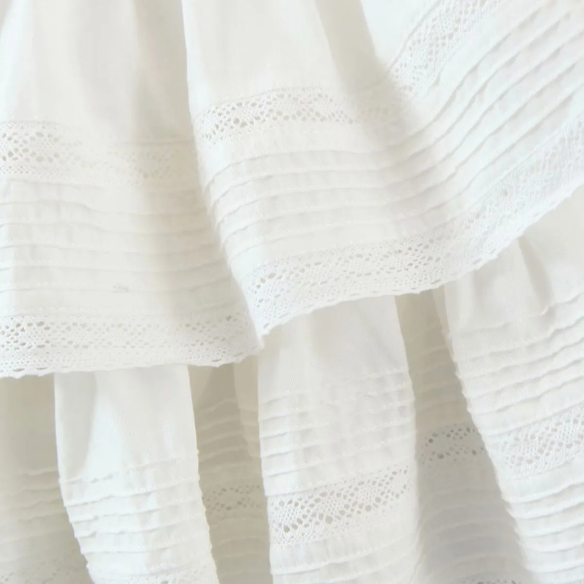 Sheer White Mini Dress