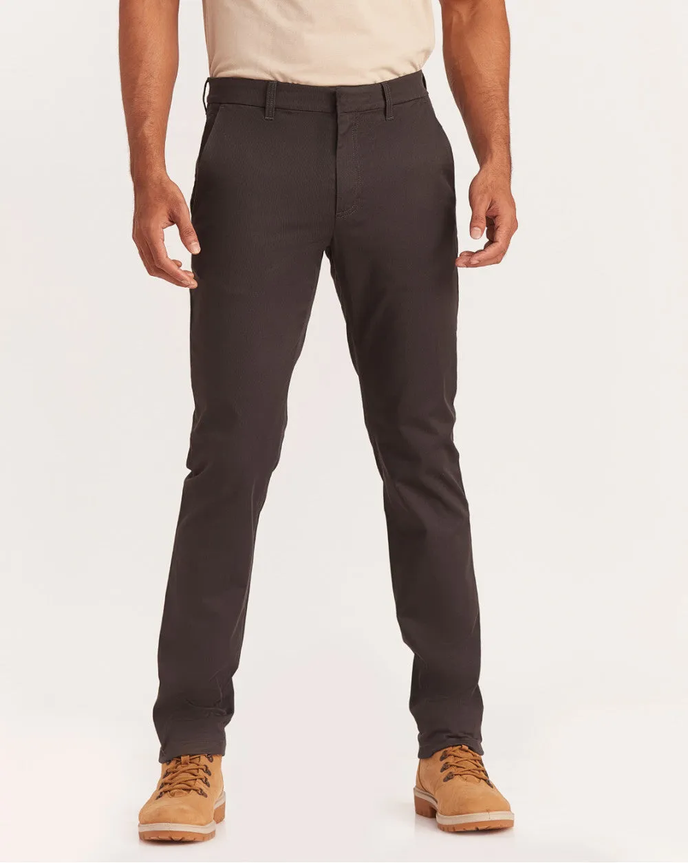 Slim Fit Urban Chinos - Jet Black